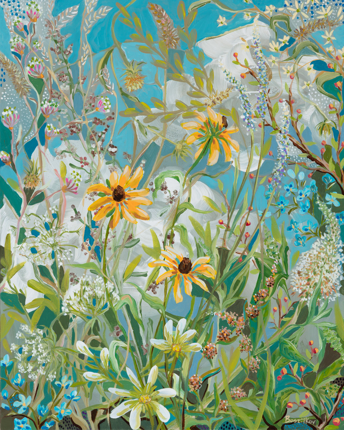 Wildflower Garden — Giclée Print